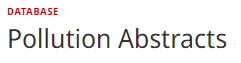 Pollution Abstracts